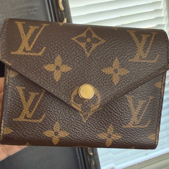 Louis Vuitton Monogram Envelope Wallet - Brown/Gold